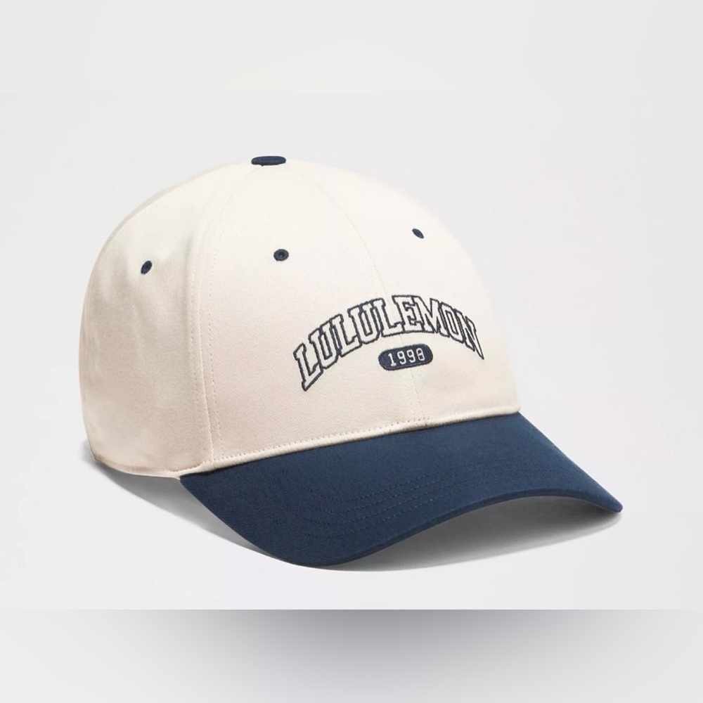 Lululemon Structured Two-Tone Baseball Cap - Crea… - image 1
